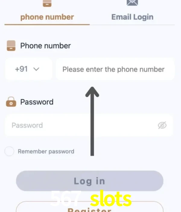 567 slots login